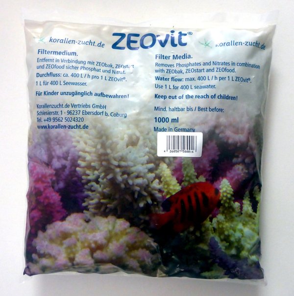Korallenzucht ZEOvit 1000 ml