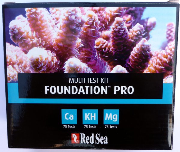 Red Sea Foundation pro Multi Test Kit  (Ca,KH,Mg)