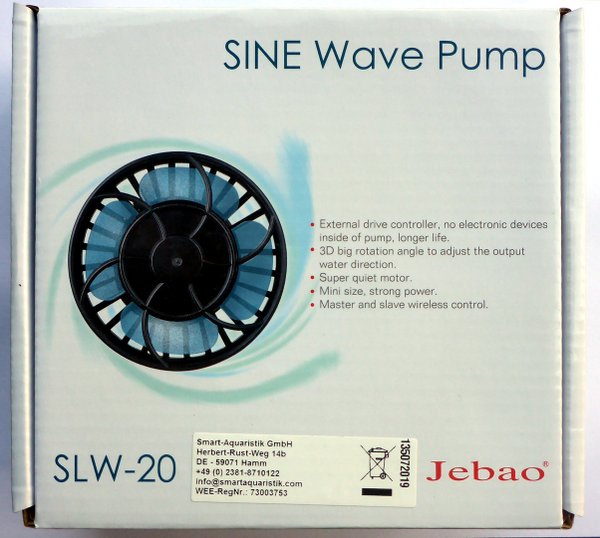Jebao Sine Wave Pump SLW-20