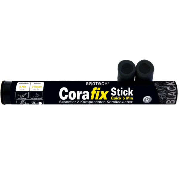 GroTech Corafix Stick Quick 115 g schwarz